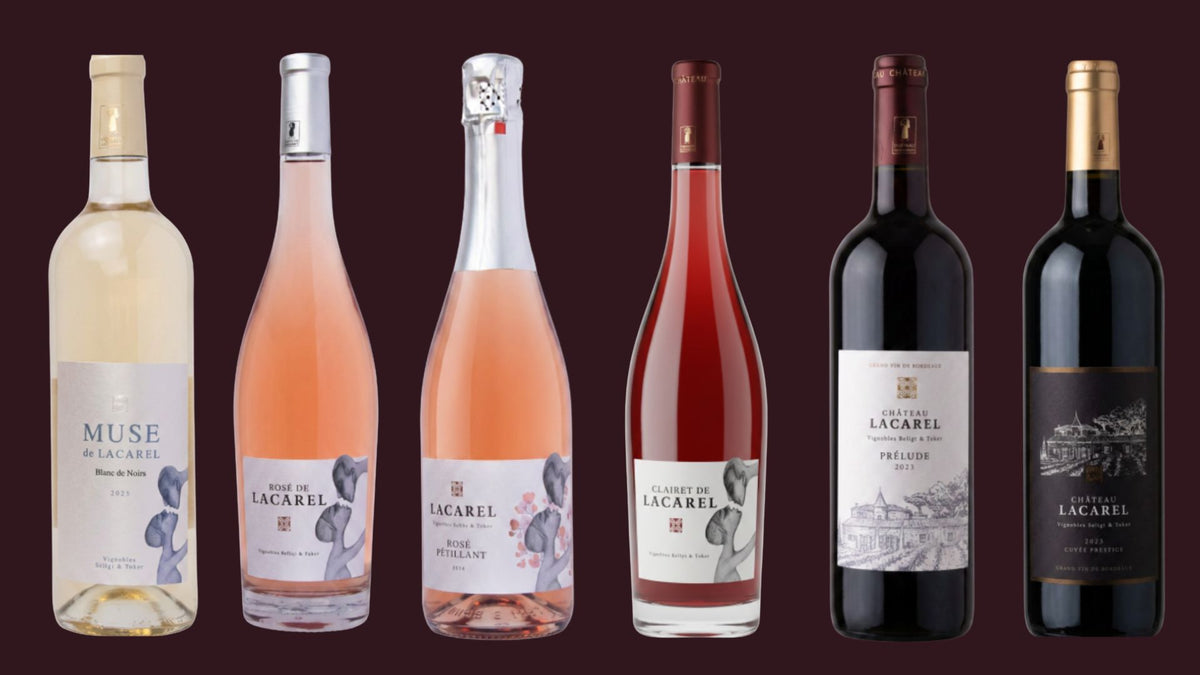 The Lacarel Table - Degustation Pack - 6 bottles -  Label “château” for Red wines